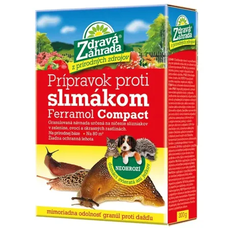 Ferramol Compact – prípravok proti slimákom, 200 g