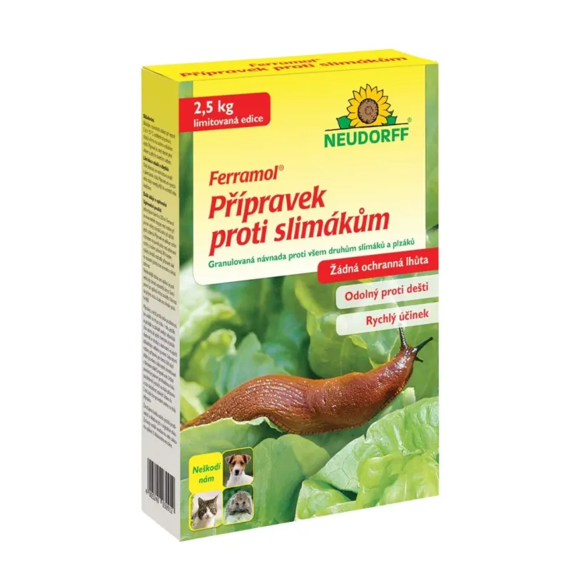 Ferramol 2,5 kg prípravok proti slizniakom Ferramol 2,5 kg prípravok proti slizniakom