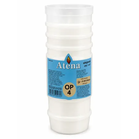 Atena OP4, olejovo - parafínová náplň