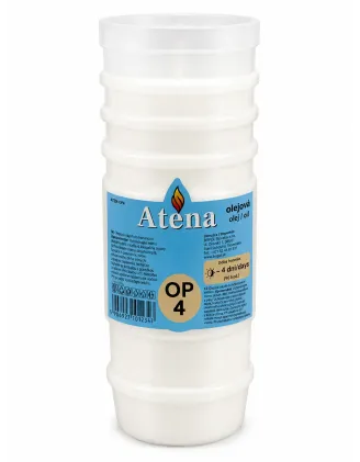 Atena OP4, olejovo - parafínová náplň