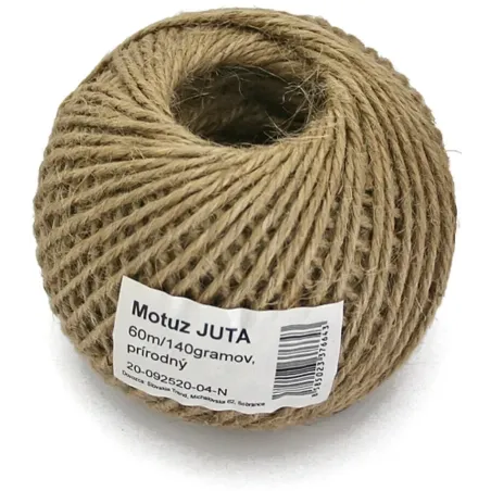 Motúz Juta nat 140 g, 60 m 2,3 mm