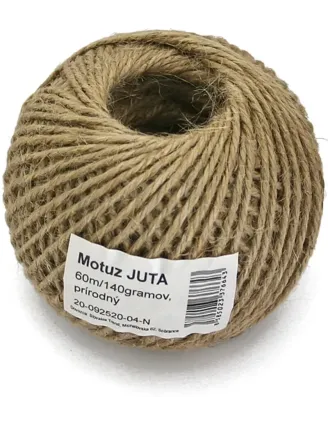 Motúz Juta nat 140 g, 60 m 2,3 mm