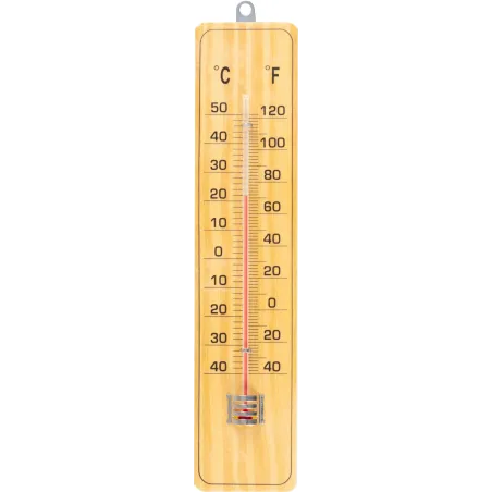 Teplomer Strend Pro, TMM-032 Woody, vonkajší, na okno, 220 × 50 × 10 mm, drevený