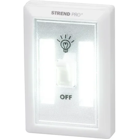 Svietidlo Strend Pro Switchlight SL1063, 2xCOB 200 lm, 3xAAA, s vypínačom