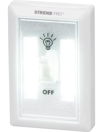 Svietidlo Strend Pro Switchlight SL1063, 2xCOB 200 lm, 3xAAA, s vypínačom