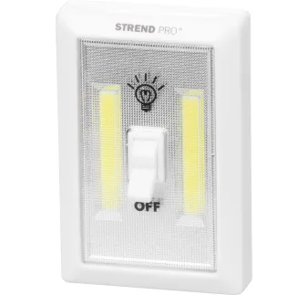 Svietidlo Strend Pro Switchlight SL1063, 2xCOB 200 lm, 3xAAA, s vypínačom