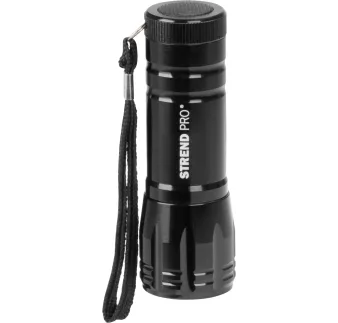 Svietidlo Strend Pro Flashlight FL004, COB 100 lm, AluBody, 3xAAA
