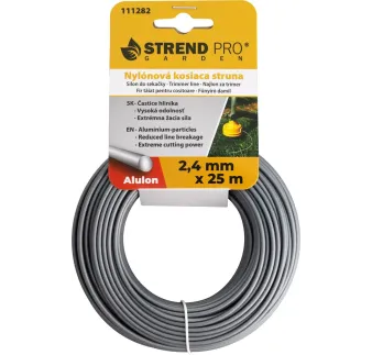 Struna do kosačky Alulon 2,4 mm, okrúhla, 25 m