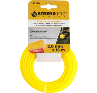 Silon na kosenie 2,0 mm, L-15 m, Grazer Pro, okrúhly