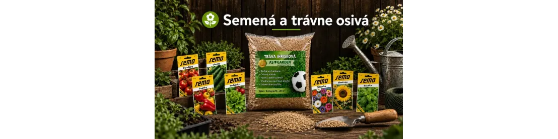 Semená a trávne osivá