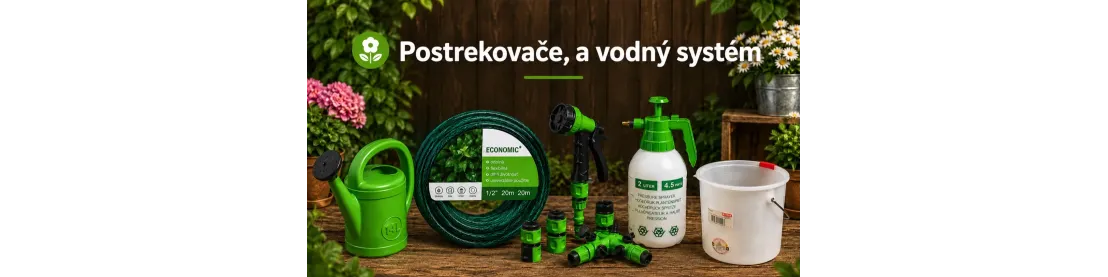 Postrekovače a zavlažovanie | Vodný systém do záhrady