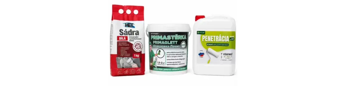 Penetrácie, sadry a stierky