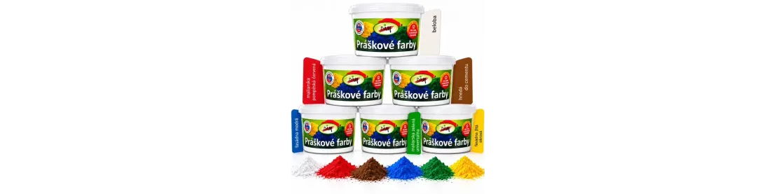 Práškové farby na maľovanie | Záhradkárik