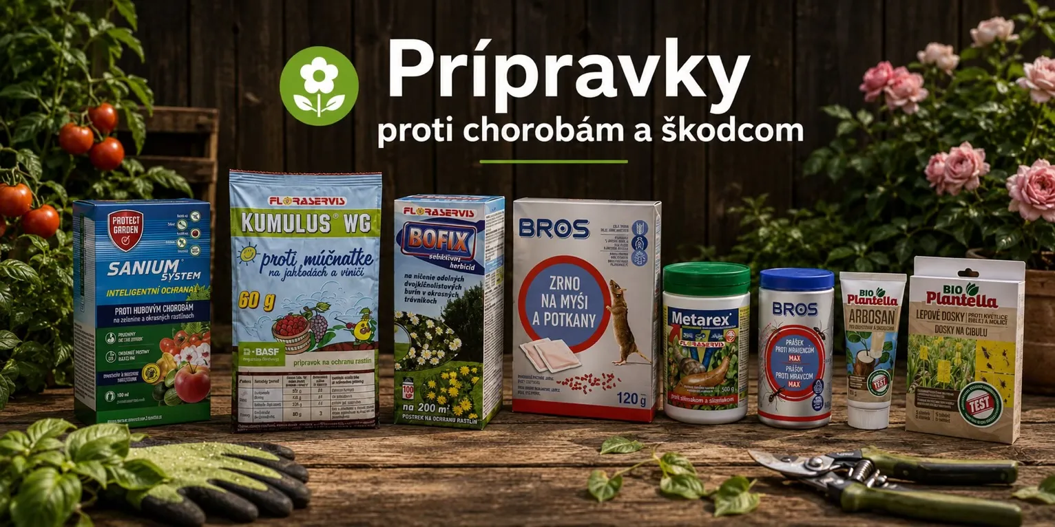 Prípravky proti chorobám a škodcom