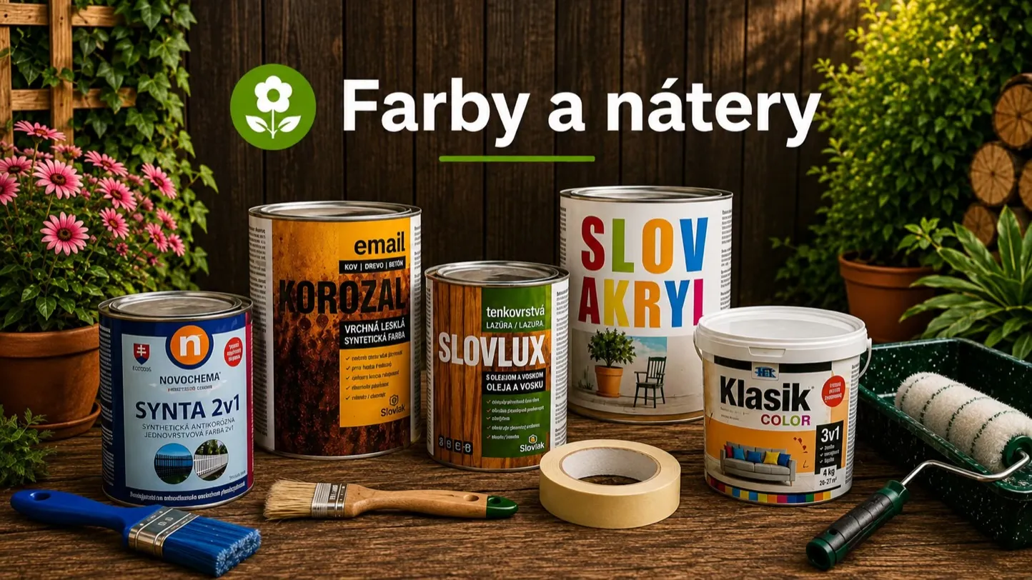 Farby a nátery